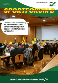 Titelbild des Lehrgangsprogrammheftes 2025